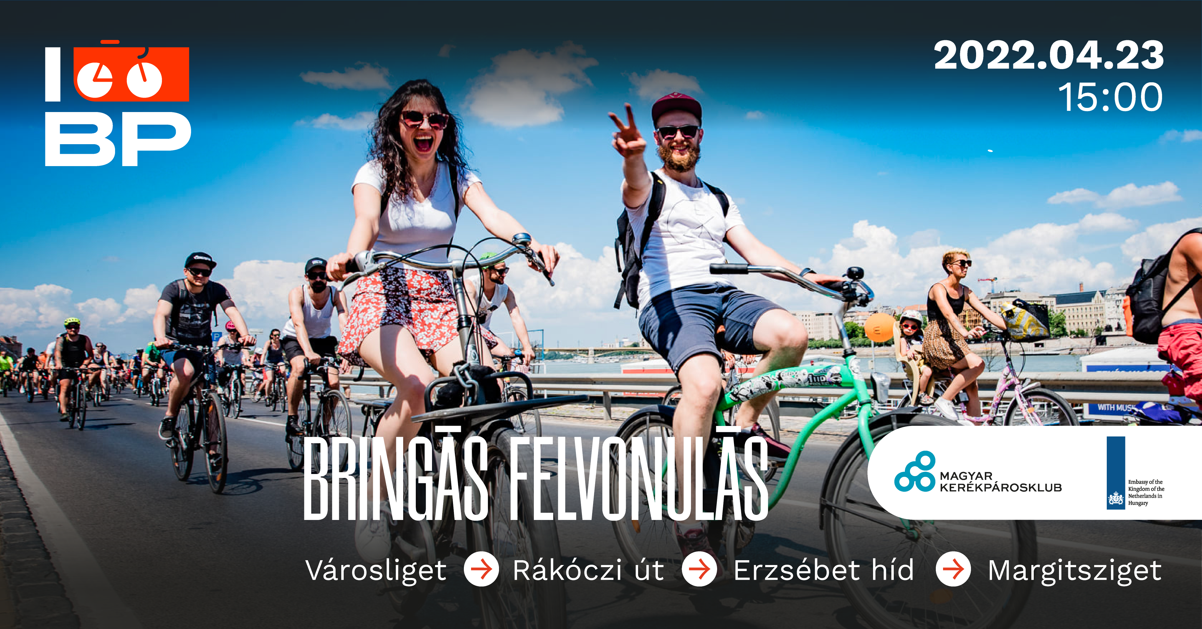 I bike Budapest bringás felvonulás