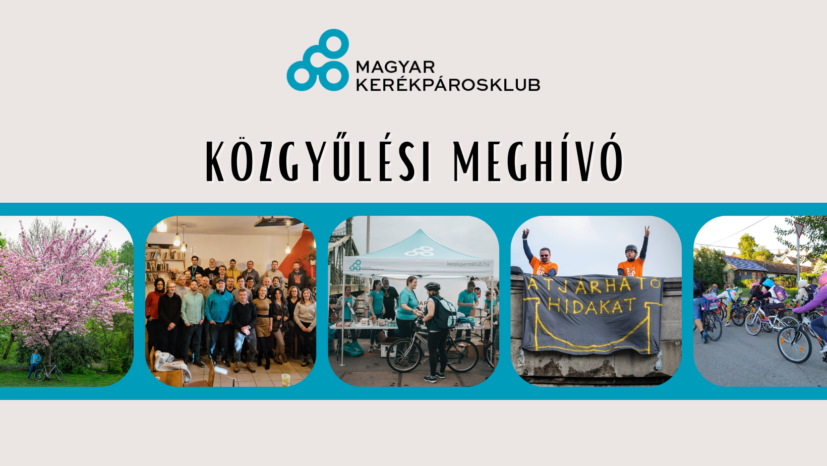 Meghívó a Magyar Kerékpárosklub közgyűlésére