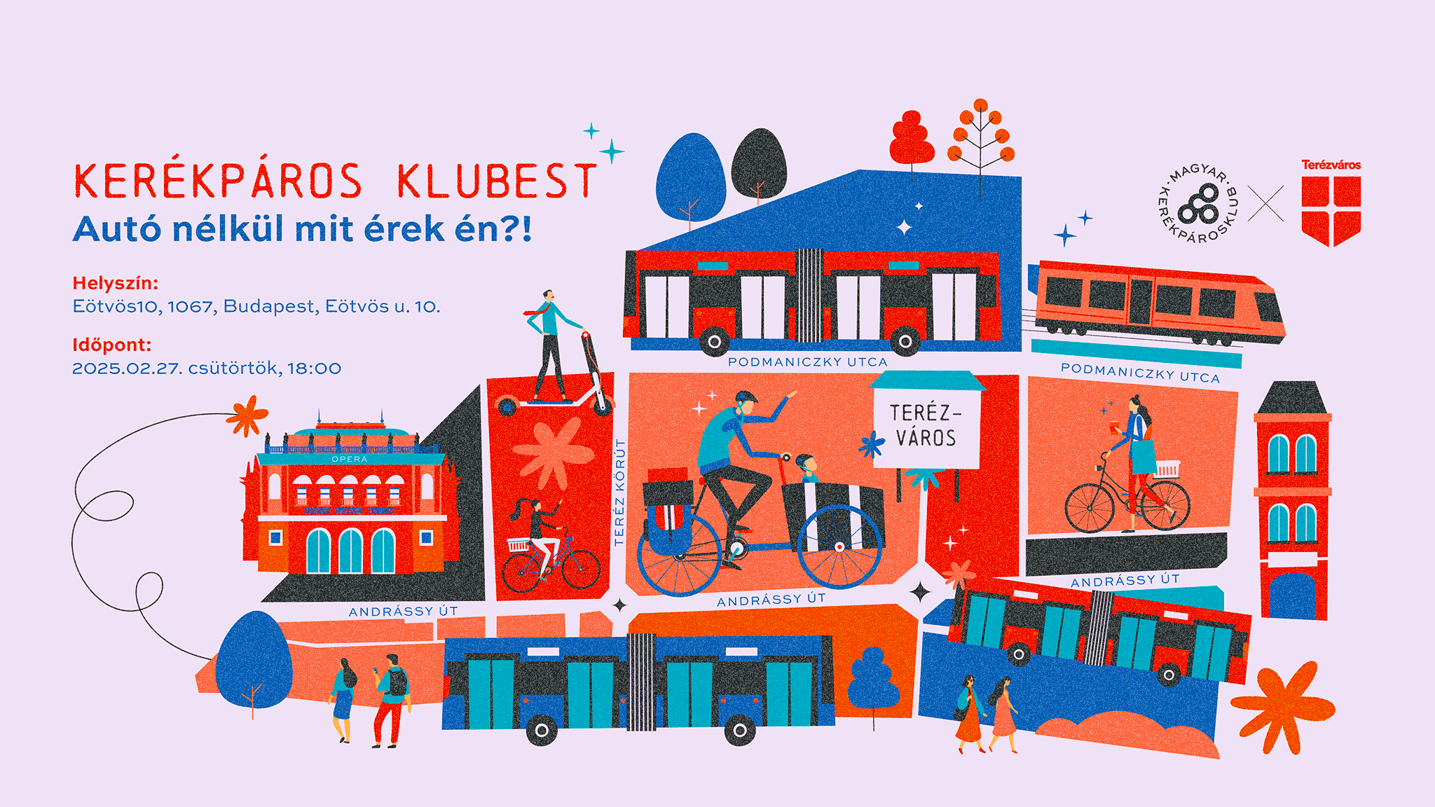 Kerékpáros Klubest - Autó nélkül mit érek én?!