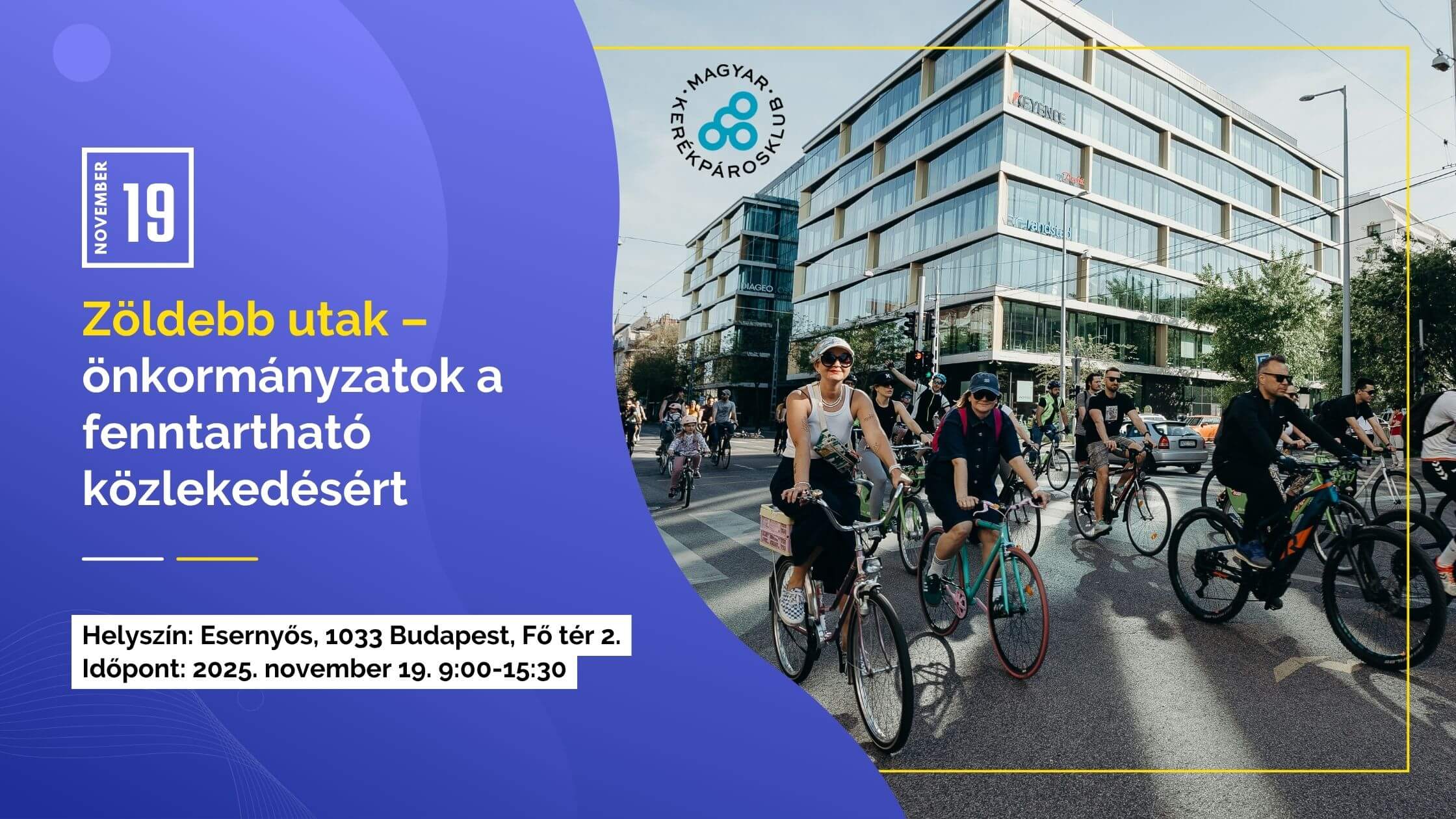 Zöldebb utak konferencia – önkormányzatok a fenntartható közlekedésért