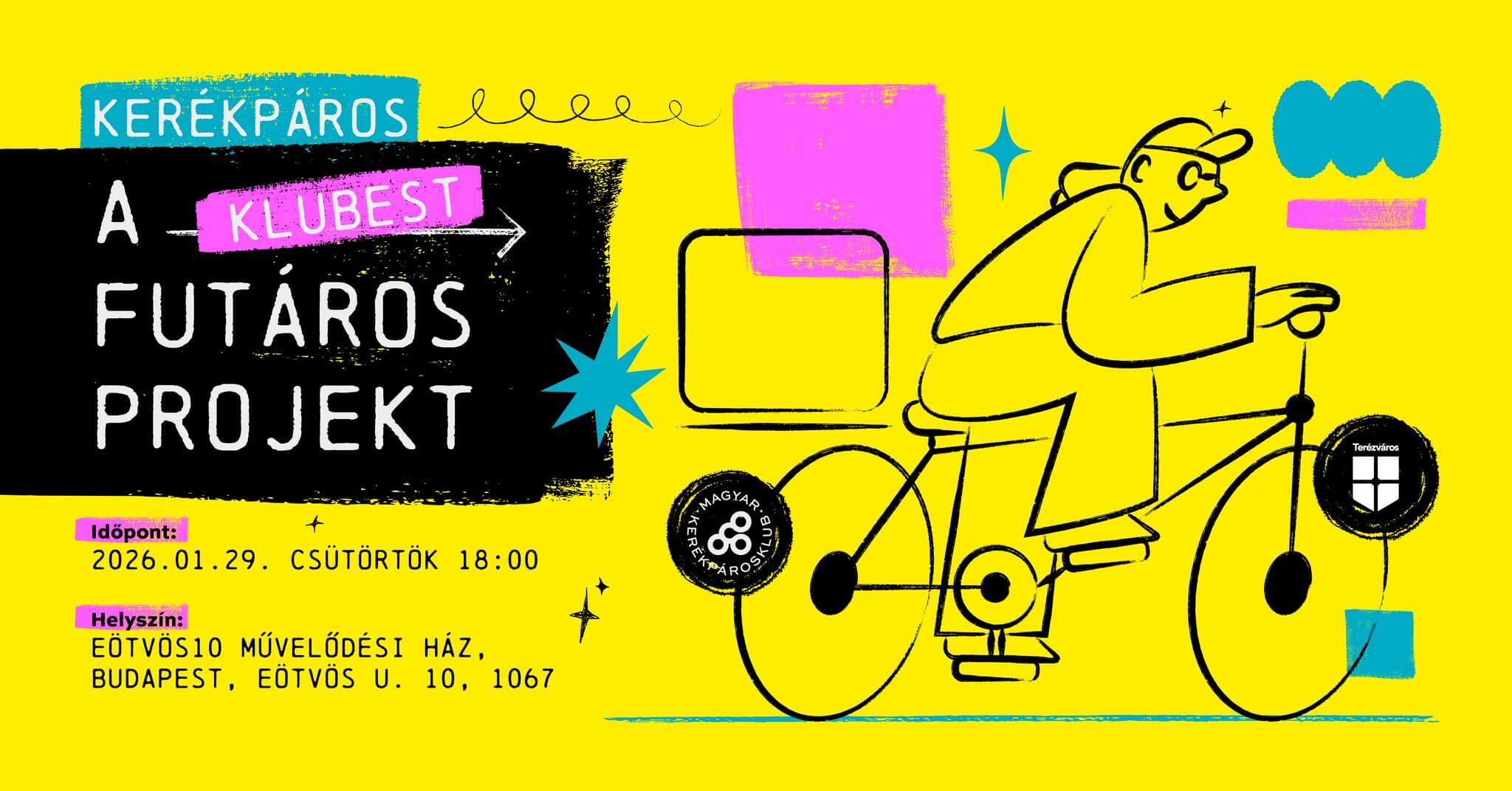 Kerékpáros Klubest - A futáros projekt