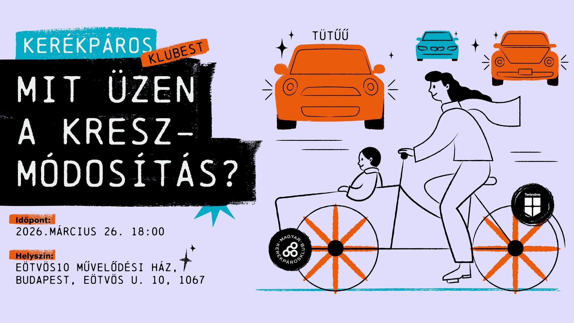 Kerékpáros Klubest - Mit üzen a KRESZ-módosítás?