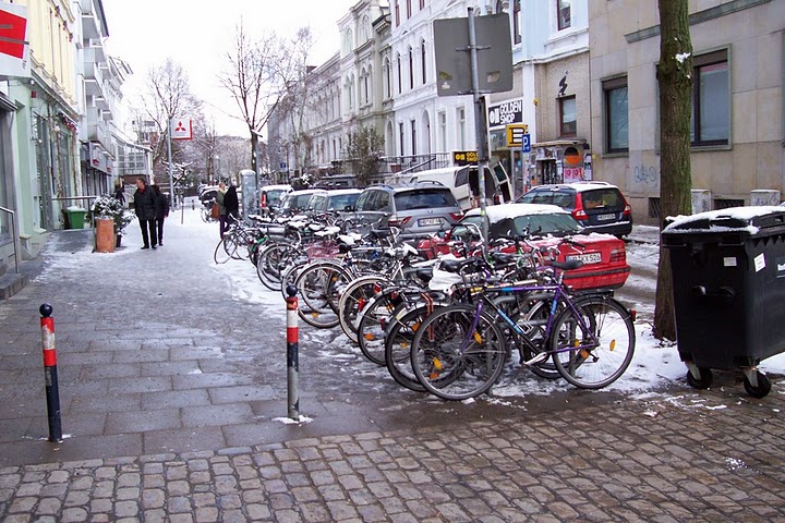 Németországban is sokkal többet használják a kerékpárt közlekedésre, mint szabadidős célra 