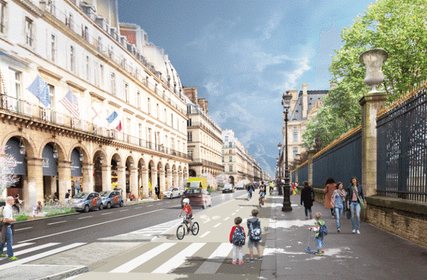 A rakpartok után egyre nagyobb területek lehetnek autómentesek Párizsban