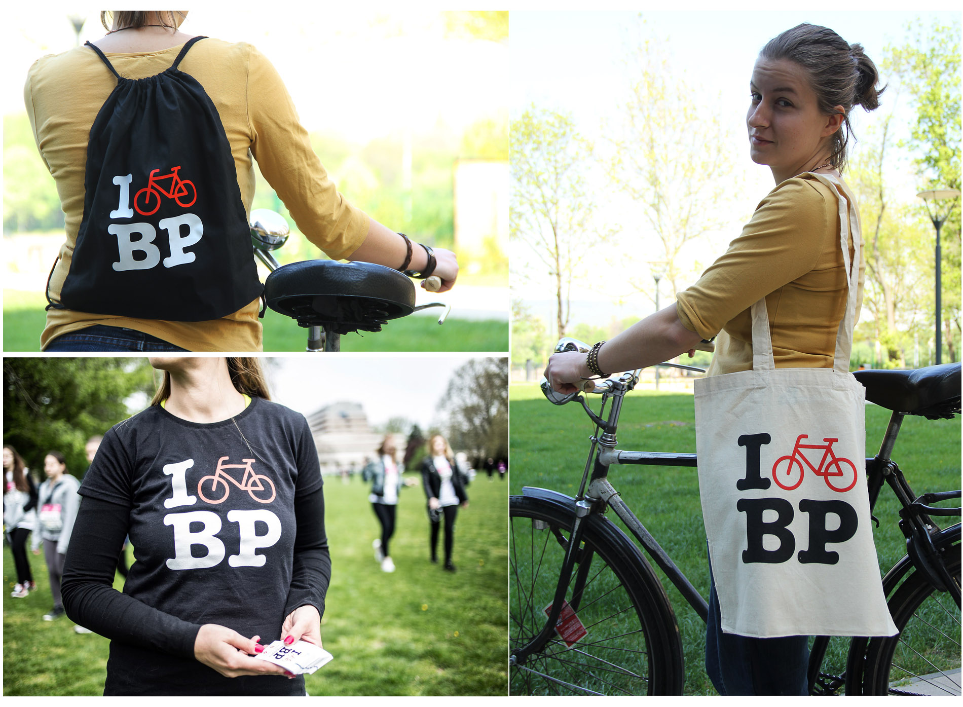 Elkészültek az I Bike Budapest pólók és táskák!