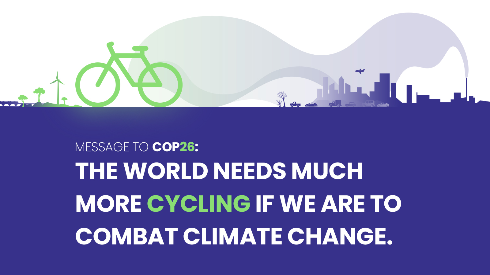 A világ vezető kerékpáros szervezetei a kerékpározás ösztönzését kérik a klímakonferencia döntéshozóitól