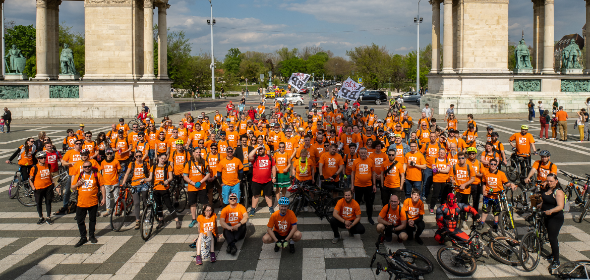 350 rendezőt keresünk az I Bike Budapest felvonulásra! Csatlakozz!