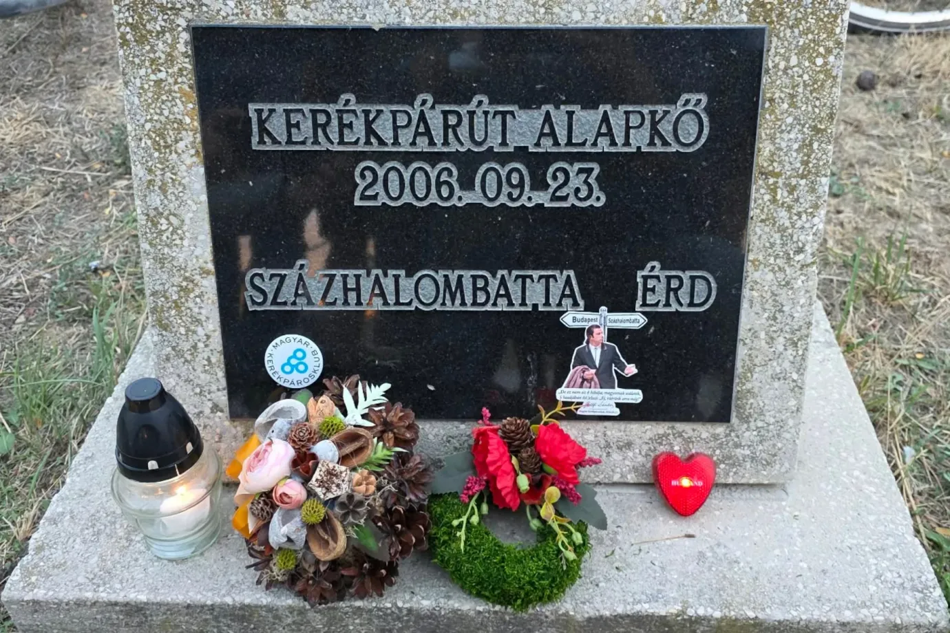 Húsz éve áll az alapkő - mikor lesz végre kerékpárút Budapest és Érd között?